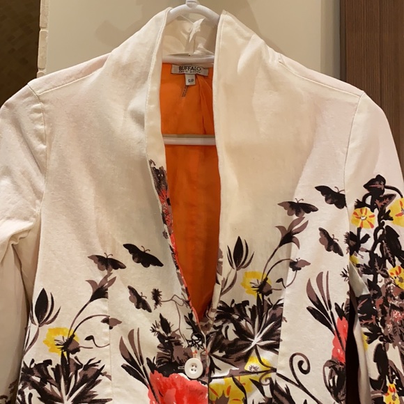 S/P floral pattern Buffalo David Bitton jacket - Picture 5 of 5